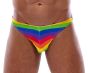 Men's Thong Rainbow 2XL