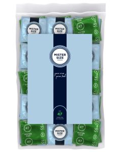 Mister Size 47mm pack of 100