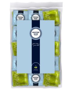 Mister Size 49mm pack of 100