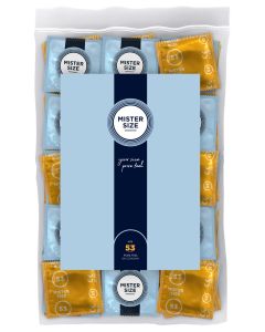 Mister Size 53mm pack of 100