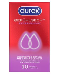 Durex Gefühlsecht Xtrafeucht10