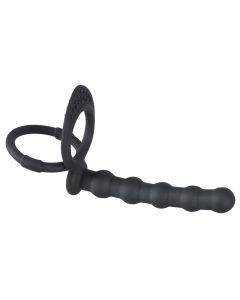Black Velvets Cock & ball ring