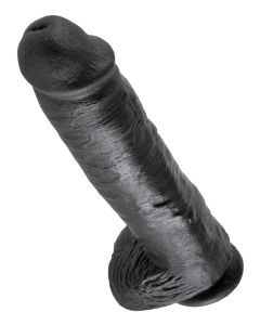 KC 11" Cock with Balls Dark