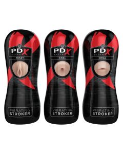PEE Vibrating Stroker Display