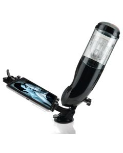 PET Mega-Bator Ass Black/Clear