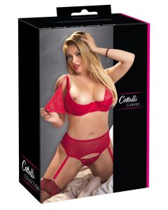 Bra Set red 95F/2XL