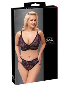Bra Set purple 4XL