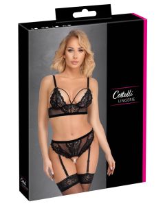 Bra & Thong black XL