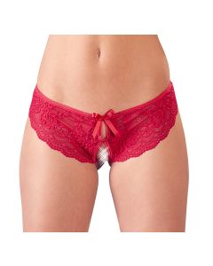 Lace Briefs Crotchless L