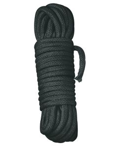Bondage rope 7 m black