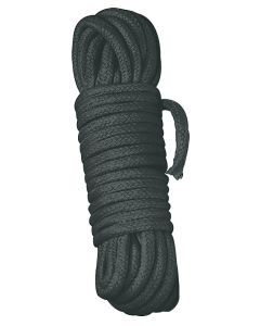 Bondage rope 10 m black