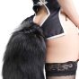 Alive Black&White Fox Tail S