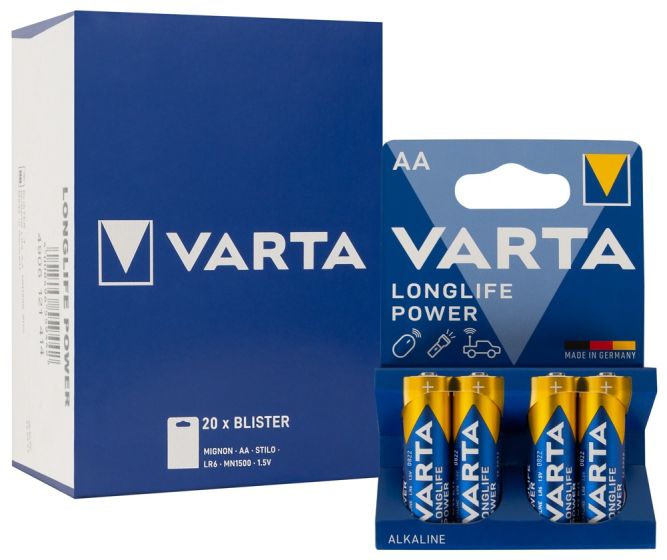 Battery Varta AA 20x4