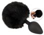 Fluffy Tail Black M
