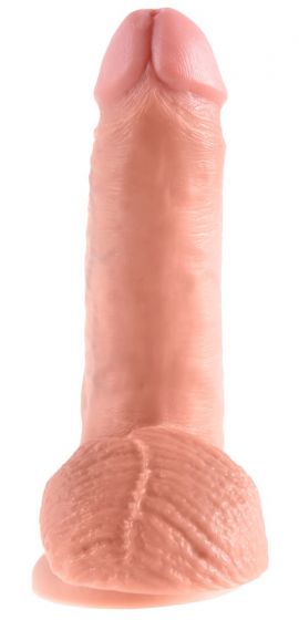 King Cock with balls 17,8 cm, Dildo