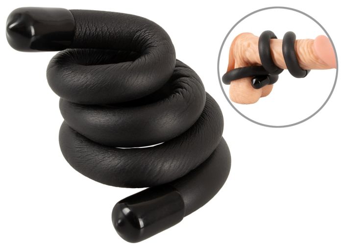 BK bendable cock & ball ring