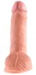 King Cock with balls 17,8 cm, Dildo